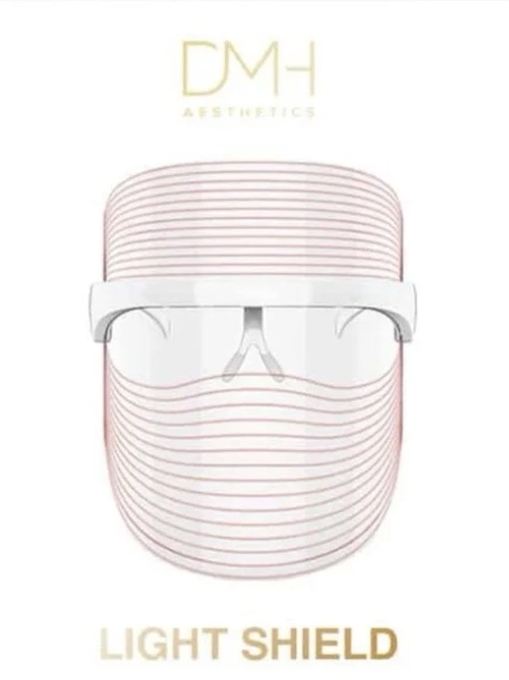 DMH Aesthetics Light Shield LED Face Mask Red Blue Amber NEW Sealed